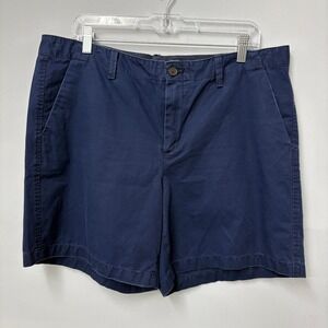 GAP Navy Blue Women's Cotton Shorts